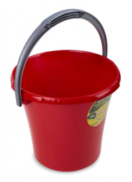 Ведро пластиковое  5л без крышки Либерти, цвета в ассортименте Martika С602