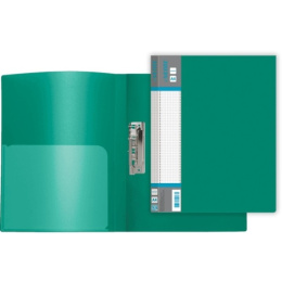 Папка с зажимом Devente Daily 600мкм, зеленая 3110700