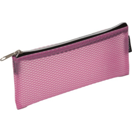 Пенал Devente плоский Armour, розовый, на молнии 7024441