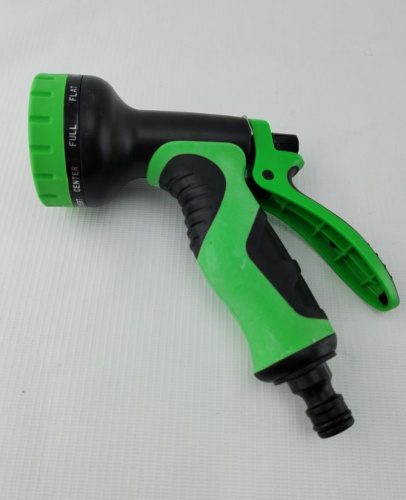 Пистолет-распылитель 10-режимный, регулируемый, быстросъемный, пластиковый