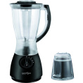 Блендер стационарный с кофемолкой 350Вт, черный Maxtronic MAX-Y-44