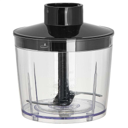 Блендер погружной с измельчителем 1500Вт, 2 скорости, "Турбо", черный Аксинья КС-321В