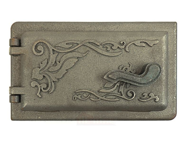 Печная дверка поддувальная чугунная 27х16см Бежецкий ЛМЗ ДП-2