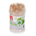 Зубочистки деревянные бамбук  200шт. в пластик. упаковке Grifon 400-003