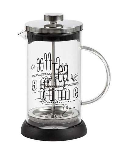Френч-пресс 0,6л нержавеющая сталь+стекло Momento Mallony 007289