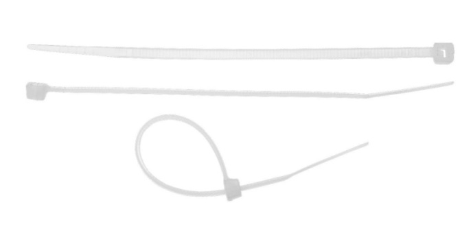 Хомуты пластиковые 100х2,5мм 100шт., белые Stayer 3785-10