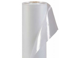 Пленка полиэтиленовая 100 микрон 1,5м х 4 100м, рукав сложенный вдвое, 45кг БЗПИ