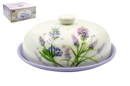 Блюдо для блинов керамическое (доломит) с крышкой 230мм Прованс, в п/у Lavenir HC620-K20