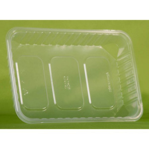 Контейнер одноразовый пластиковый с крышкой 186х132мм  500мл Юпласт ЮУПМ3319