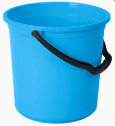 Ведро пластиковое  8л без крышки мерное Тюльпан, цвета в ассортименте Ар-Пласт 02022