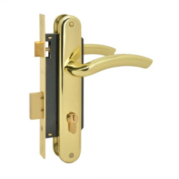 Замок врезной №23-85 К (зол.) "Н-М" 16-1-2385/11497