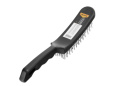Щетка 6-рядная металлическая, пластиковая ручка Sparta 748685