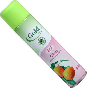 Освежитель Gold Wind 300мл цитрус Сибиар