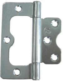 Петля накладная Кунгур ПНУ-85 цинк (бабочка) Кунгур 42615