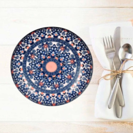 Тарелка керамическая мелкая 270мм Марокко Радужный Дом РД22352