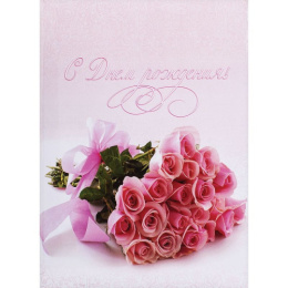 Папка адресная С Днем рождения! 327101