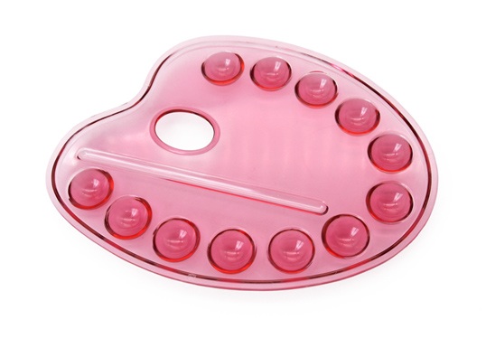 Палитра цветная овальная 380Т