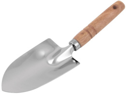 Совок посадочный металлический широкий деревянная ручка Центроинструмент 0532-1