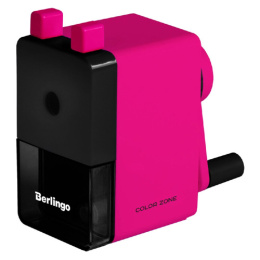 Точилка механическая Berlingo Color Zone, пластиковый корпус, фуксия BM1269_P