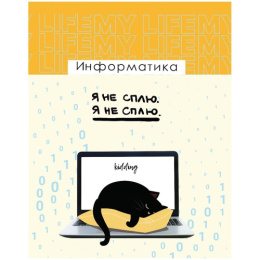 Тетрадь  48 листов П Информатика BG Kidding эконом ТП5ск48 10630