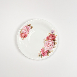 Тарелка стеклокерамическая мелкая 195мм Melorin Pars Opal PO-195-132