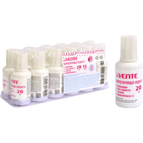 Корректирующая жидкость 20мл Devente School , быстросохнущая 4060201