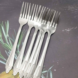 Набор вилок столовых из нержавеющей стали  6шт. Орнамент Радужный Дом РД85974