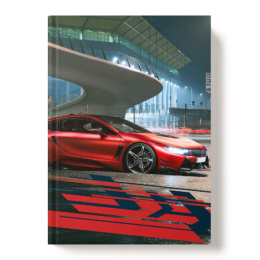 Книжка записная А5  80 листов Красное авто 13414