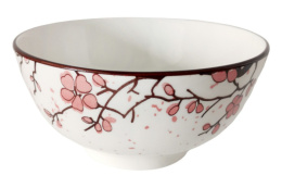 Бульонница фарфоровая без ручек 700мл/150мм Sakura Коралл SXY2406-FB60