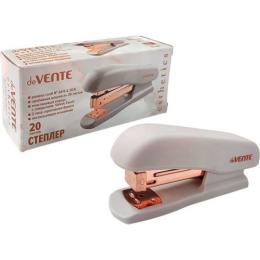 Степлер №24  20 листов Devente Esthetics, пластиковый, лавандово-пепельный 4142518