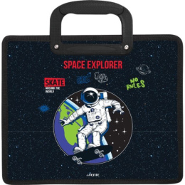 Папка-портфель детский Devente Space Explorer 33,5х26х10см 8053163