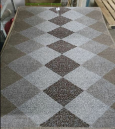 Коврик напольный на войлочной основе с низким ворсом Принт 100х150см p3280/a2p