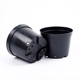 Горшок для рассады круглый d-19см h-15см, объем - 3,0л, литье AMINA