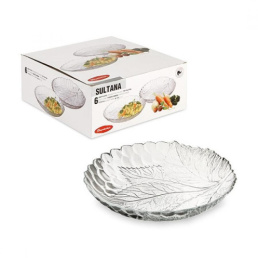 Набор тарелок стеклянных Sultana 6шт. глубокие 210мм, в п/у Pasabahce Бор 10285