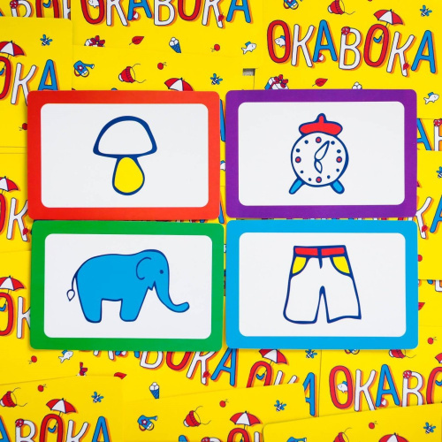 Игра напольная Окавока, 50 карт, 3+ Лас Играс 1538050