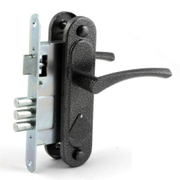 Замок врезной Омега -ЗВ9.1-01, серебро Омега 25437