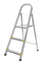 Стремянка металлическая  3 ступени (0,51м) широкие Step Amigo
