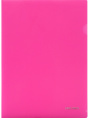 Папка-уголок А4 180мкм, розовая неон ПК-8713