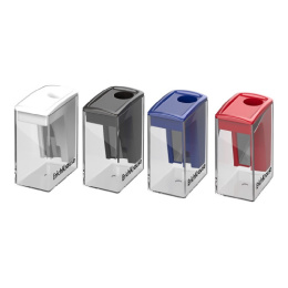 Точилка пластик с контейнером ErichKrause City Mini Classic, ассорти 60018