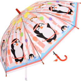 Зонт детский (трость) полуавтомат Пингвин Ultramarine 371-067