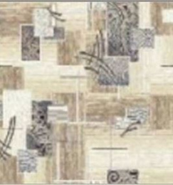 Коврик напольный на войлочной основе с низким ворсом Принт 120х250см p2171/a2p