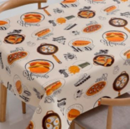 Клеенка столовая на нетканой основе Jaklin 1,4х20м Dekorelle 674