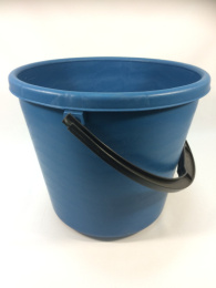 Ведро пластиковое 10л без крышки, мерное, d-30х25,5см, цвета в ассортименте БЗПИ 321578