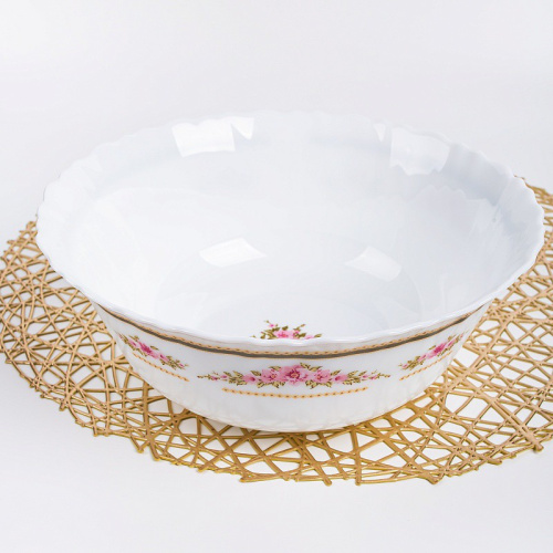 Салатник стеклокерамический 160мм/750мл Pransagreen Pars Opal PO-770-617