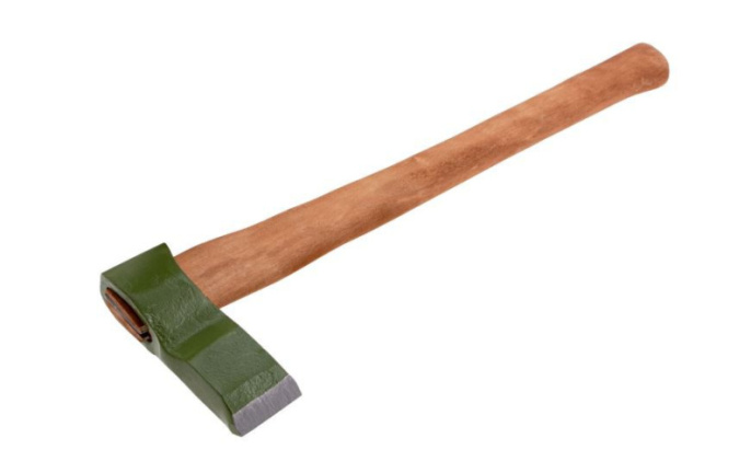 Колун 1,7кг/2,05кг деревянная ручка, кованый Сибртех 21842