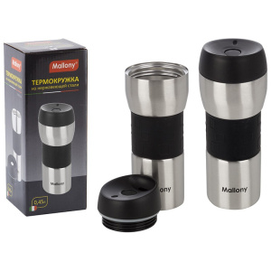Термокружка вакуумная 0,45л из нержавеющей стали, Turistica Mallony 003681