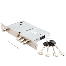 Замок врезной Гардиан-8015, 4 длинных ключа ЗК.303Н-01 Гардиан 41702