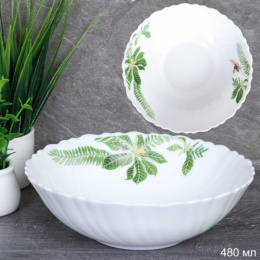 Салатник стеклокерамический 155мм/480мл Тропики White Lily TW-60 (6750)/721883