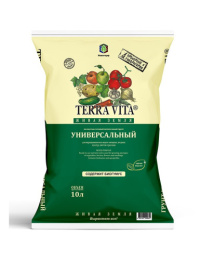 Грунт универсальный  10л Живая Земля Terra Vita