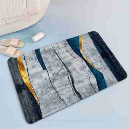 Коврик напольный для ванной на резин. основе 40х 60см Абстракция Радужный Дом РД68182